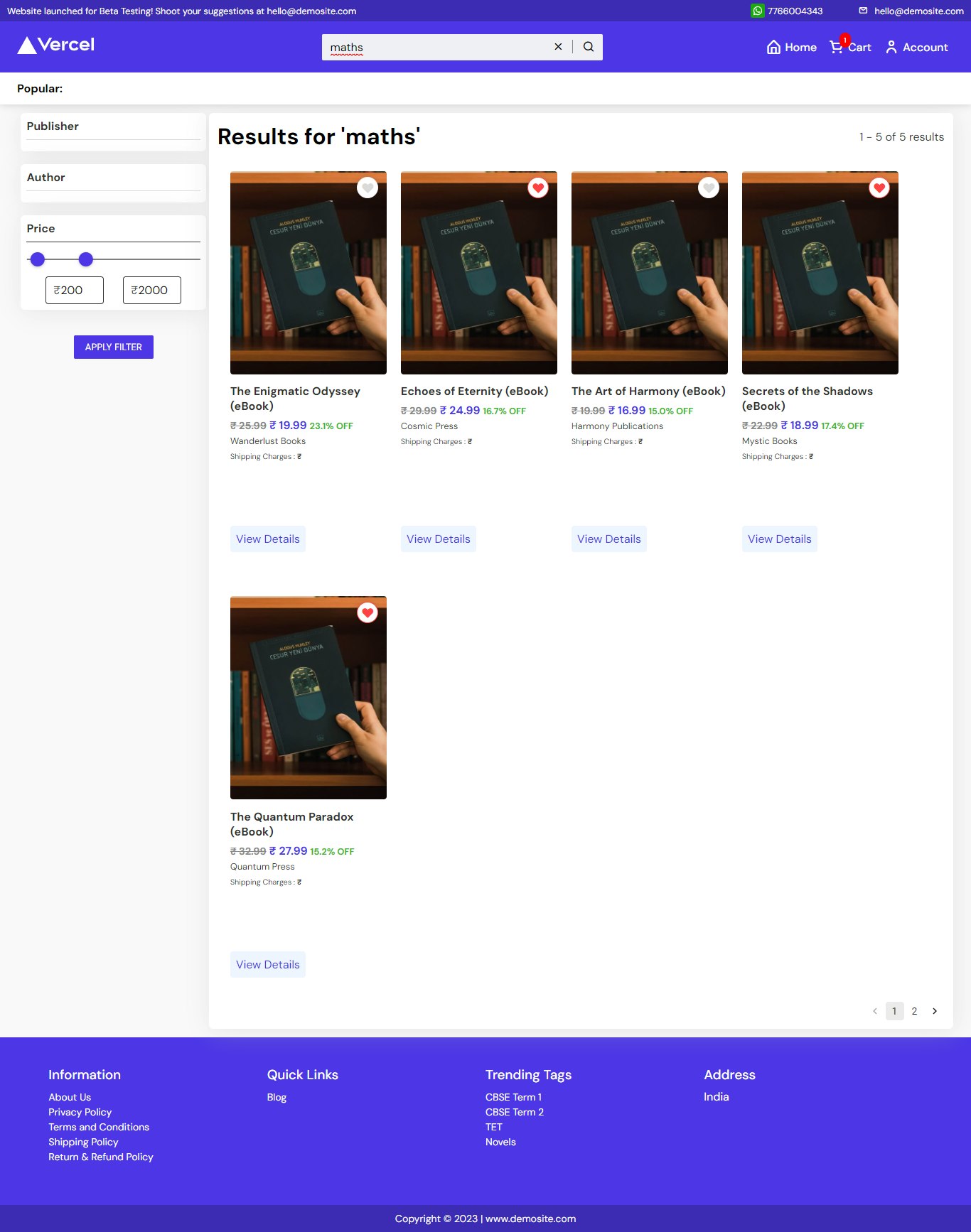 FullStack e-commerce boilerplate - Lanceer uw e-commerce winkel in dagen en niet maanden. media 3