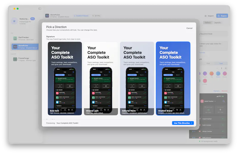 FrameForge - Screenshot Framer screenshot 2