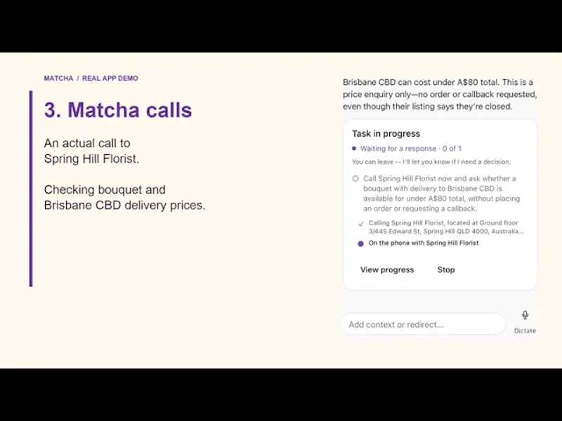 Matcha screenshot 1 (video preview)