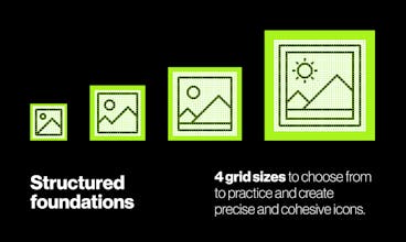 Icon Grids and Key Shapes Free Templates gallery image