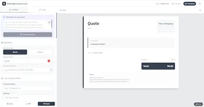 MakingInvoices.com gallery image