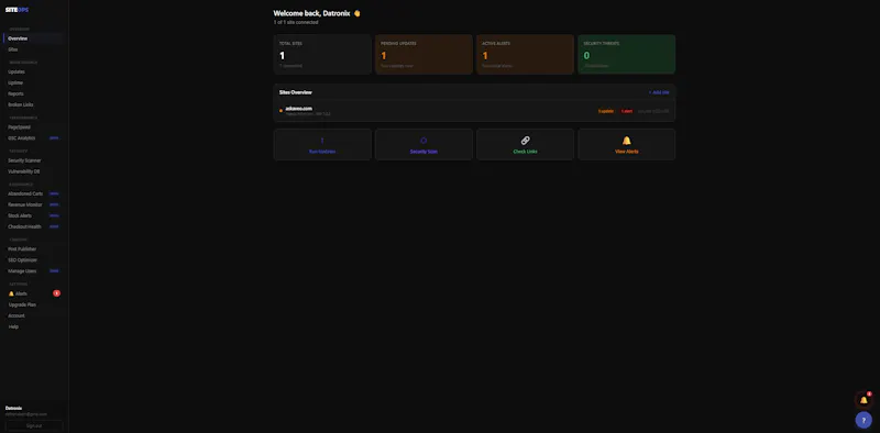 SiteOps screenshot 9