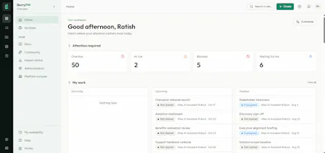 Honest Project tool for PMs - BerryPM gallery image