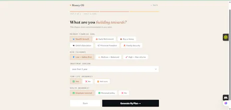 Money OS — Personal CFO gallery image