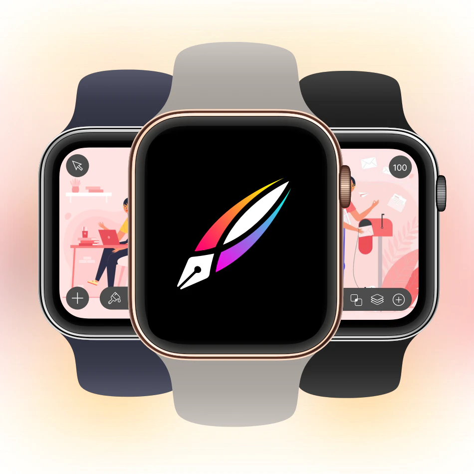 Vectornator Mini on Apple Watch