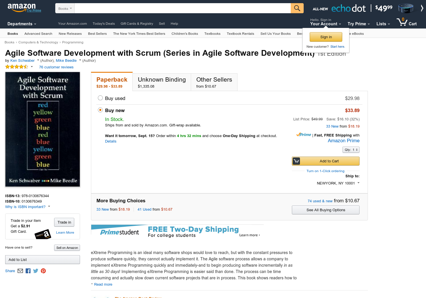 Agile Software Developmen