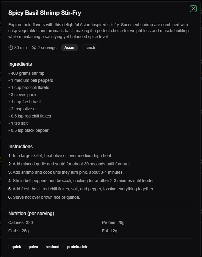 PlanMyMeal.ai gallery image