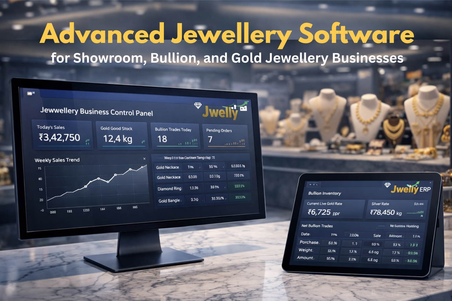 Jwelly ERP – Smart Jewellery ERP gallery image