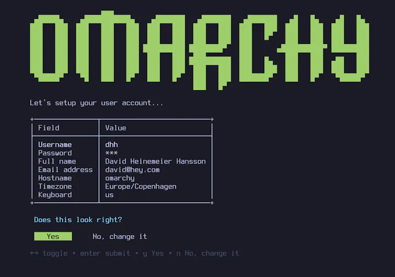 Omarchy screenshot 2