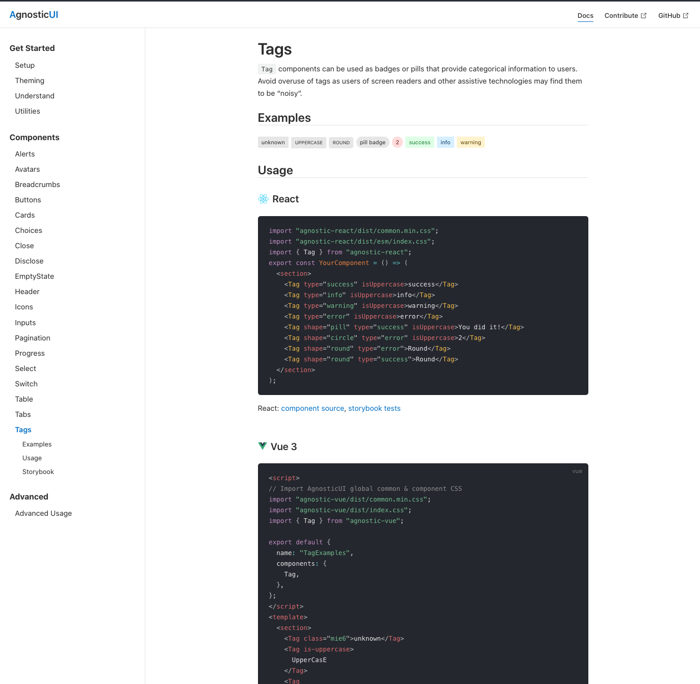 AgnosticUI gallery image
