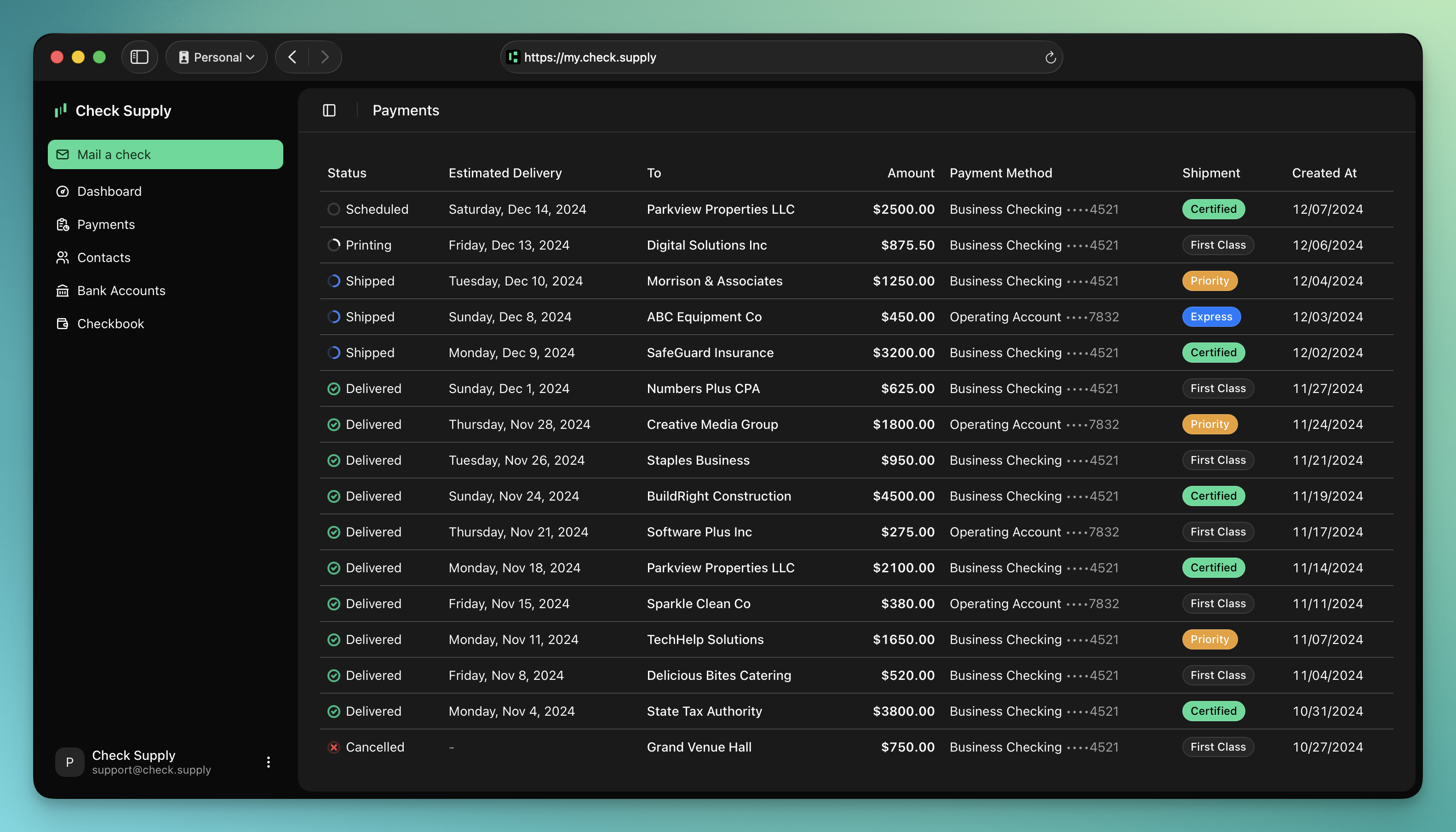 Check Supply gallery image