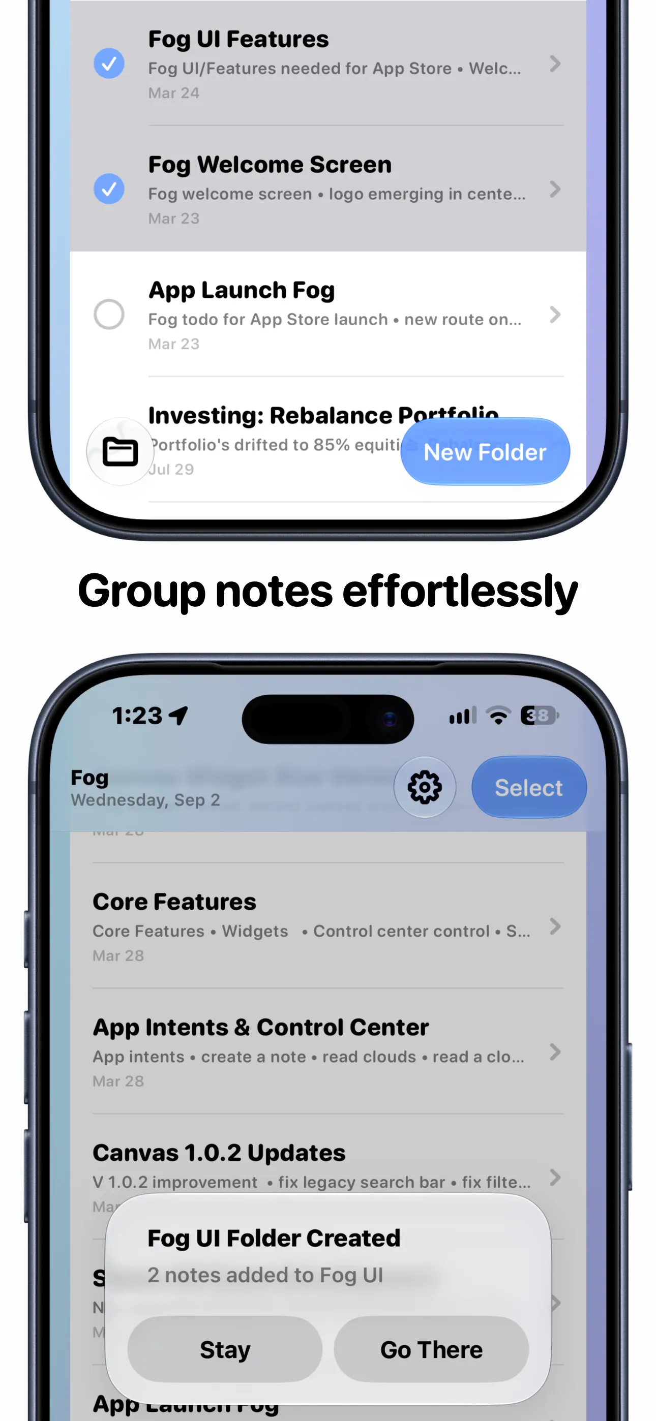 Fog: Smart Notes & Folders gallery image