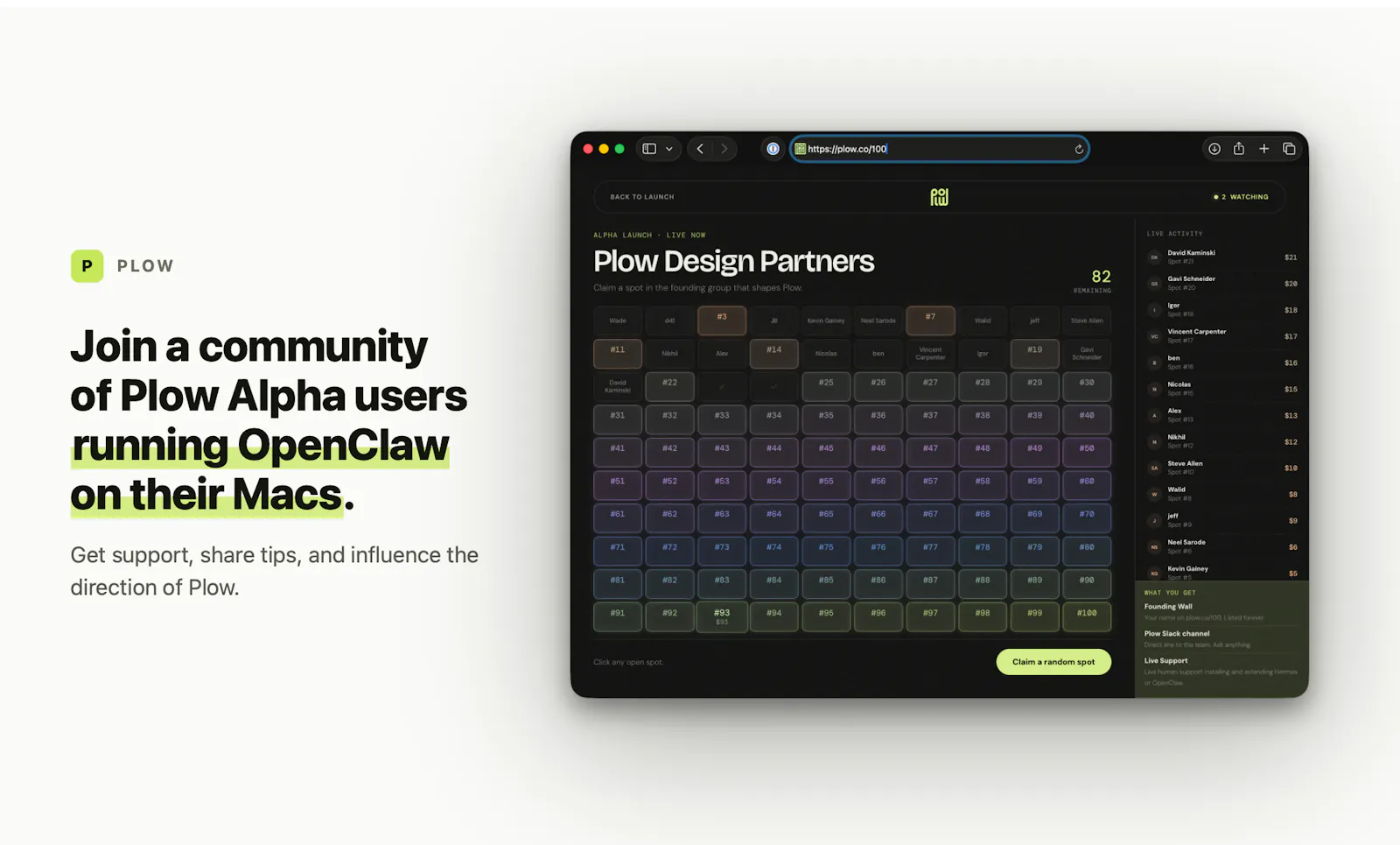The Plow Alpha Community screenshot 1