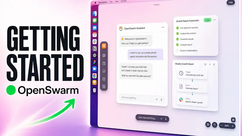 OpenSwarm screenshot 1 (video preview)