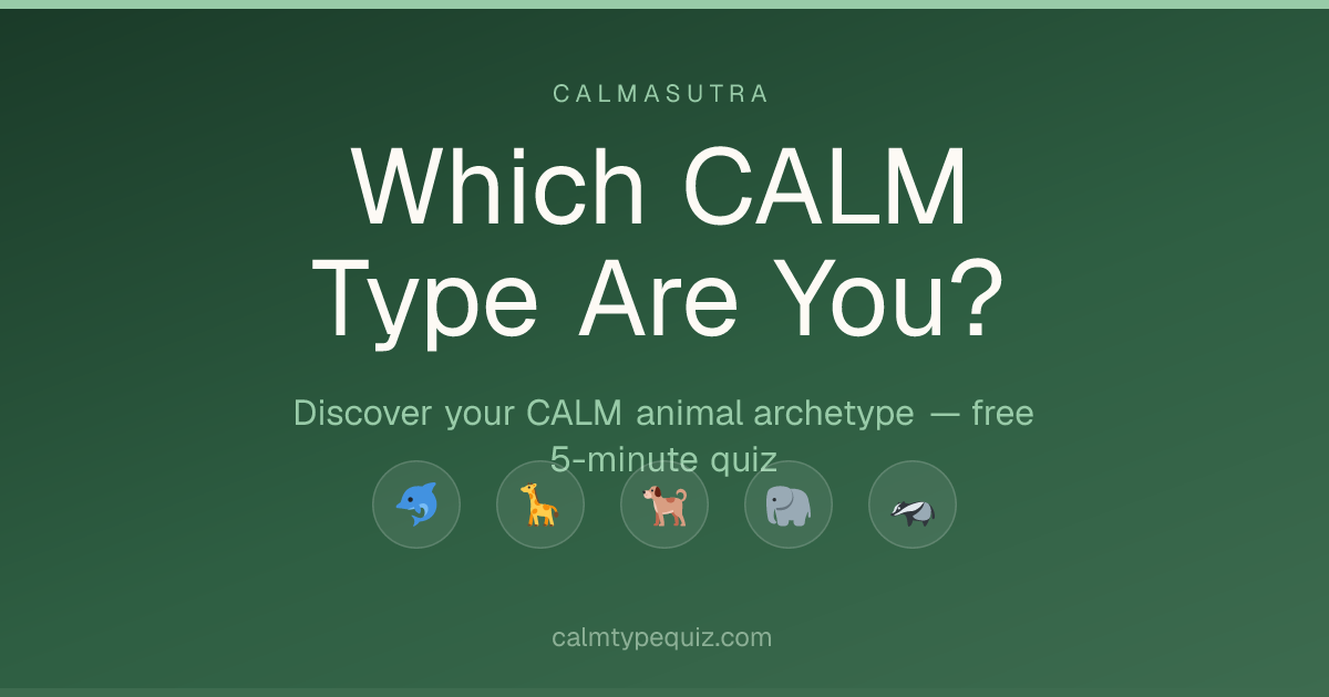 Which CALM Type Are You? gallery image