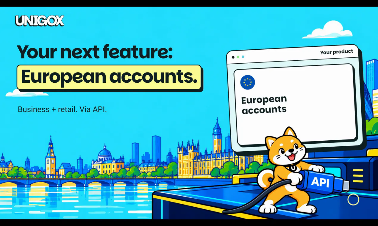 UNIGOX European Accounts API gallery image
