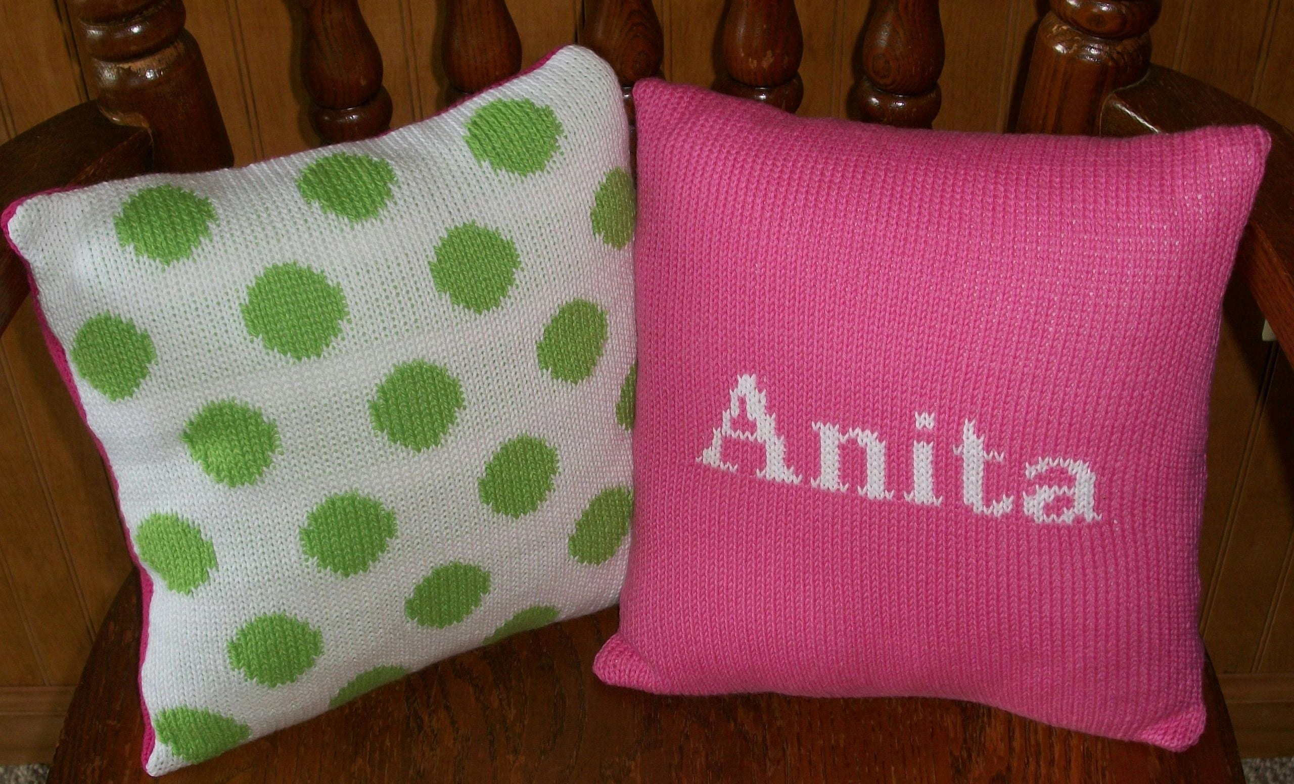 Personalized 10×10 Name or Letter Pillow