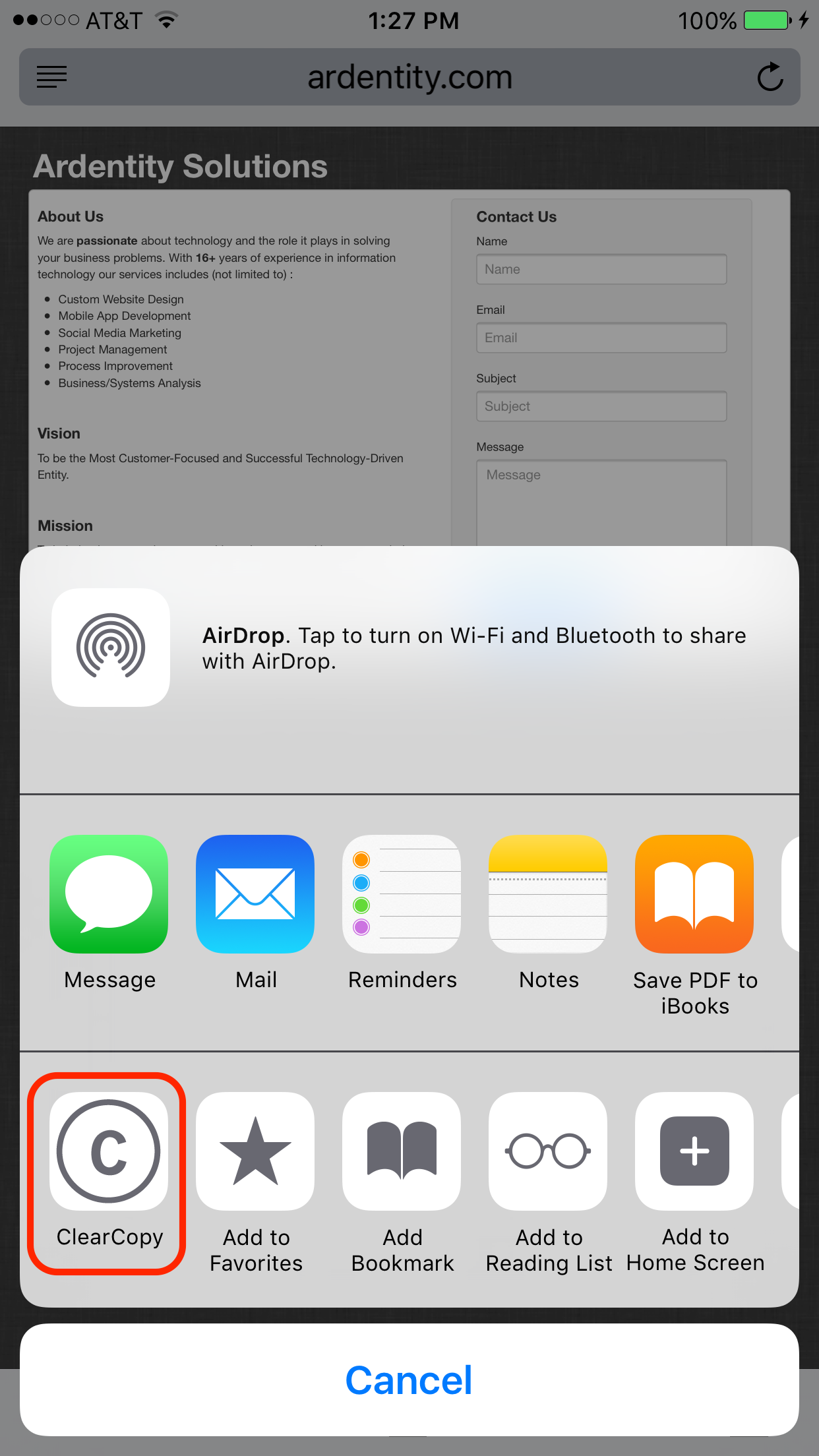 ClearCopy gallery image