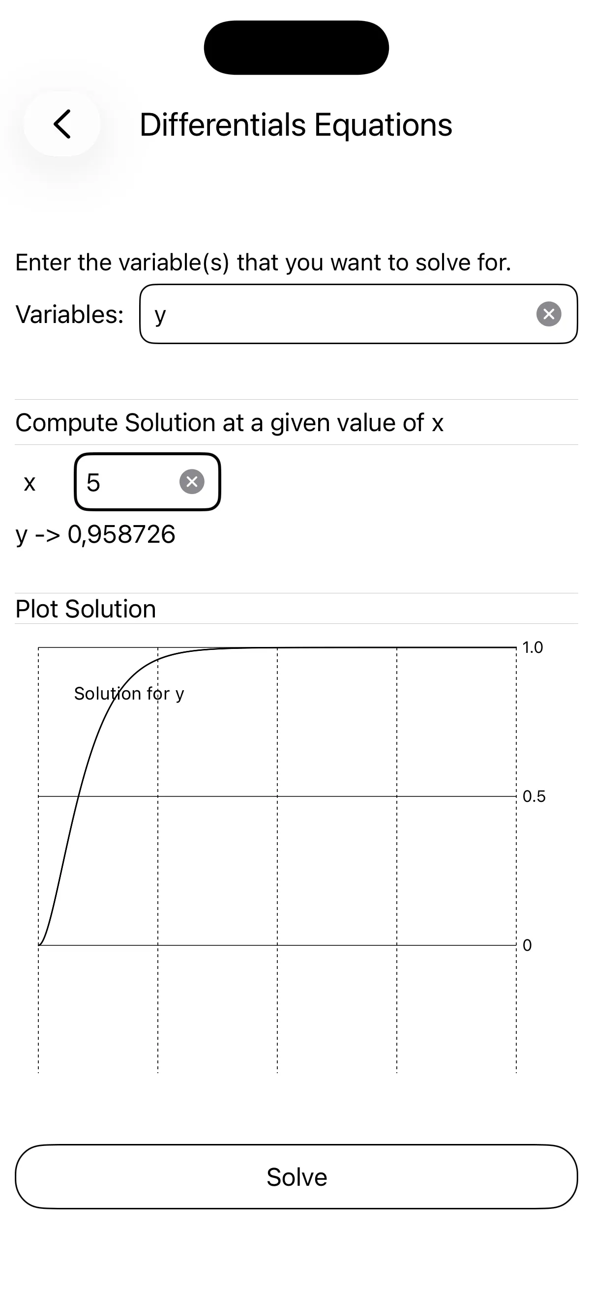 Numerical Solver gallery image