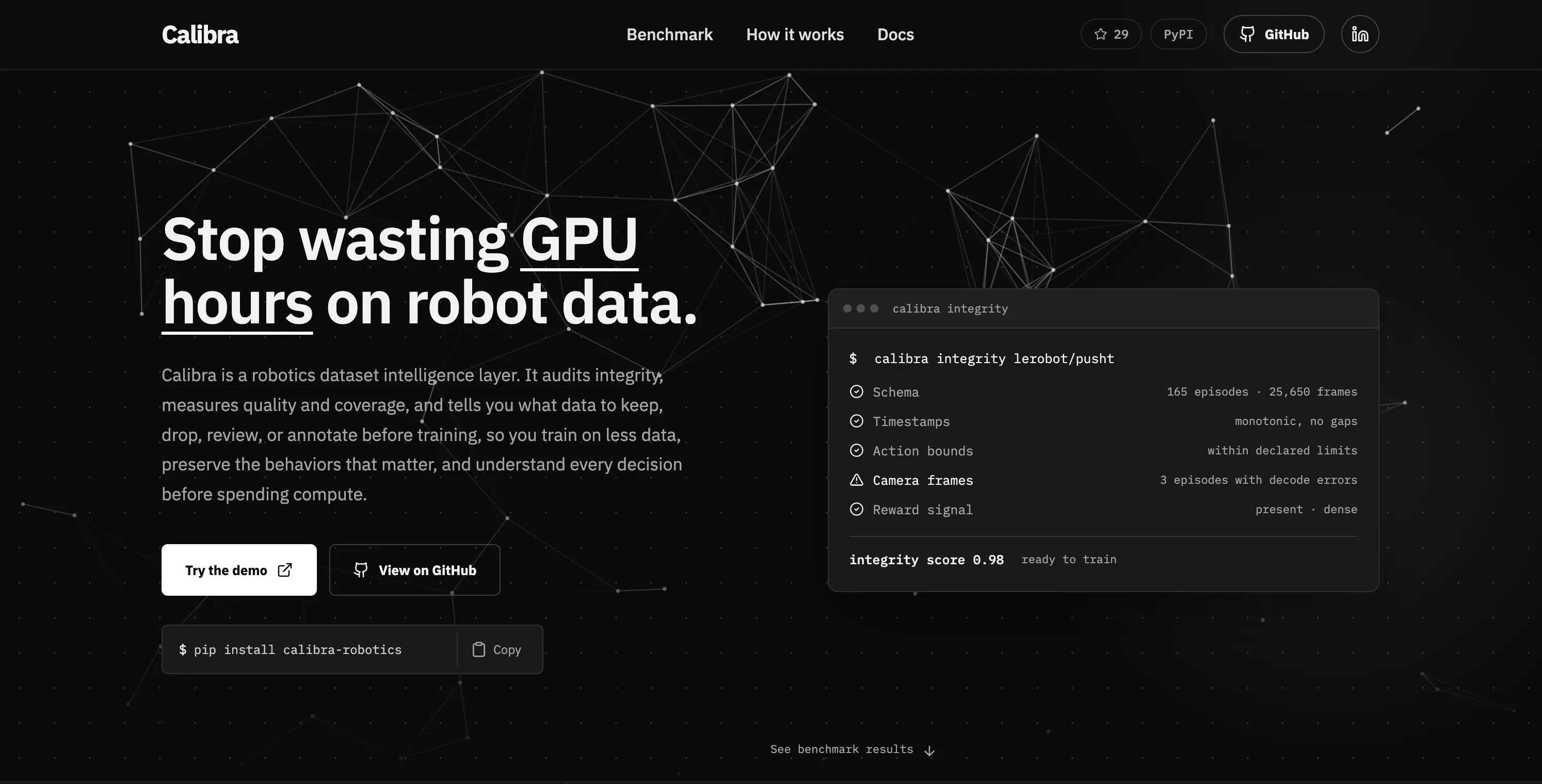 Calibra: Train with Less Data gallery image