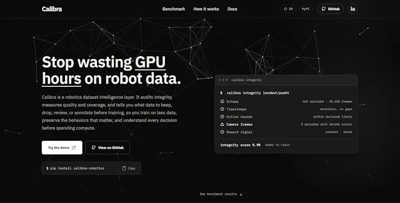 Calibra Dataset Intelligence screenshot 1