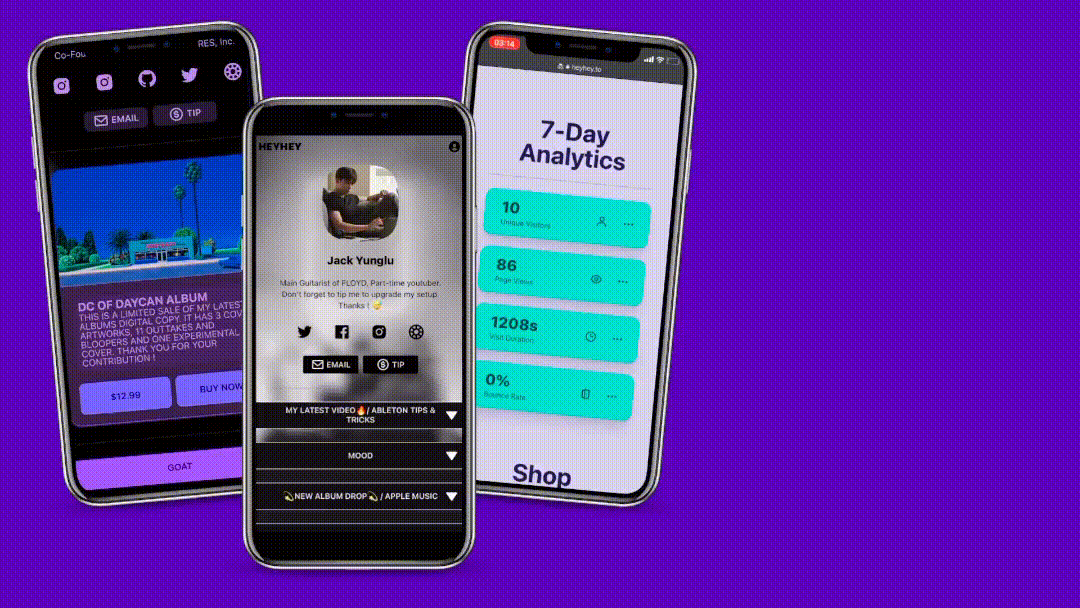 Heyhey: tiendas media 2