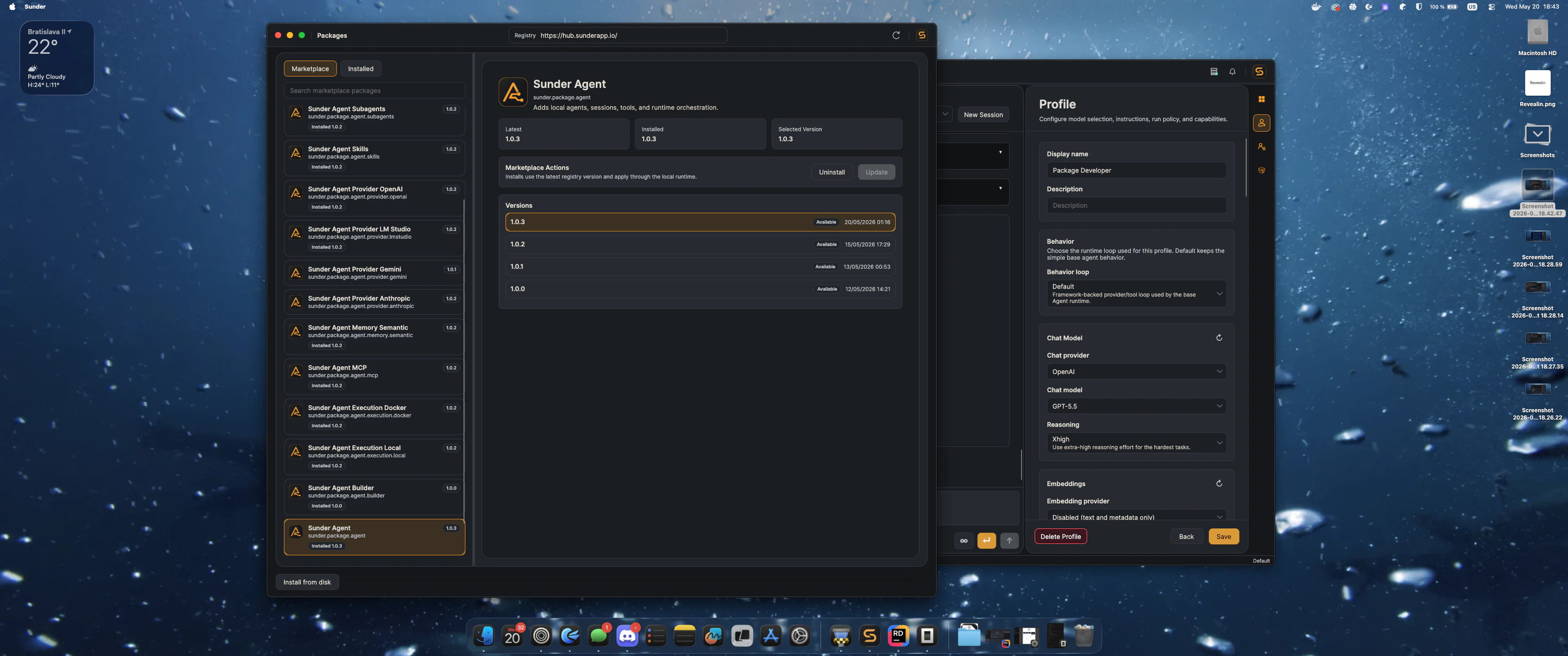 Sunder screenshot 1