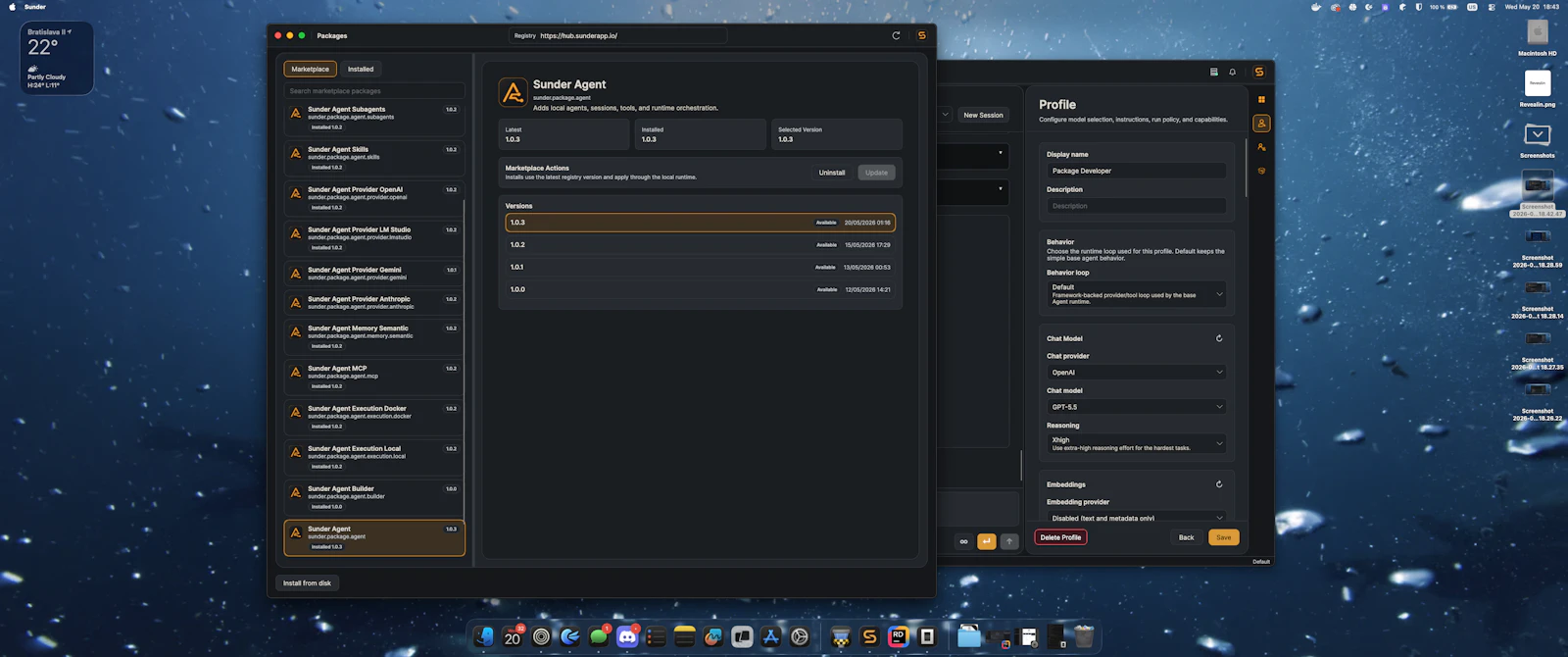 Sunder screenshot 2