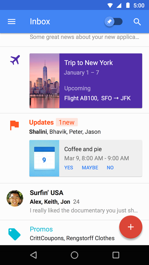Smart Reply by Google Inbox gallery image