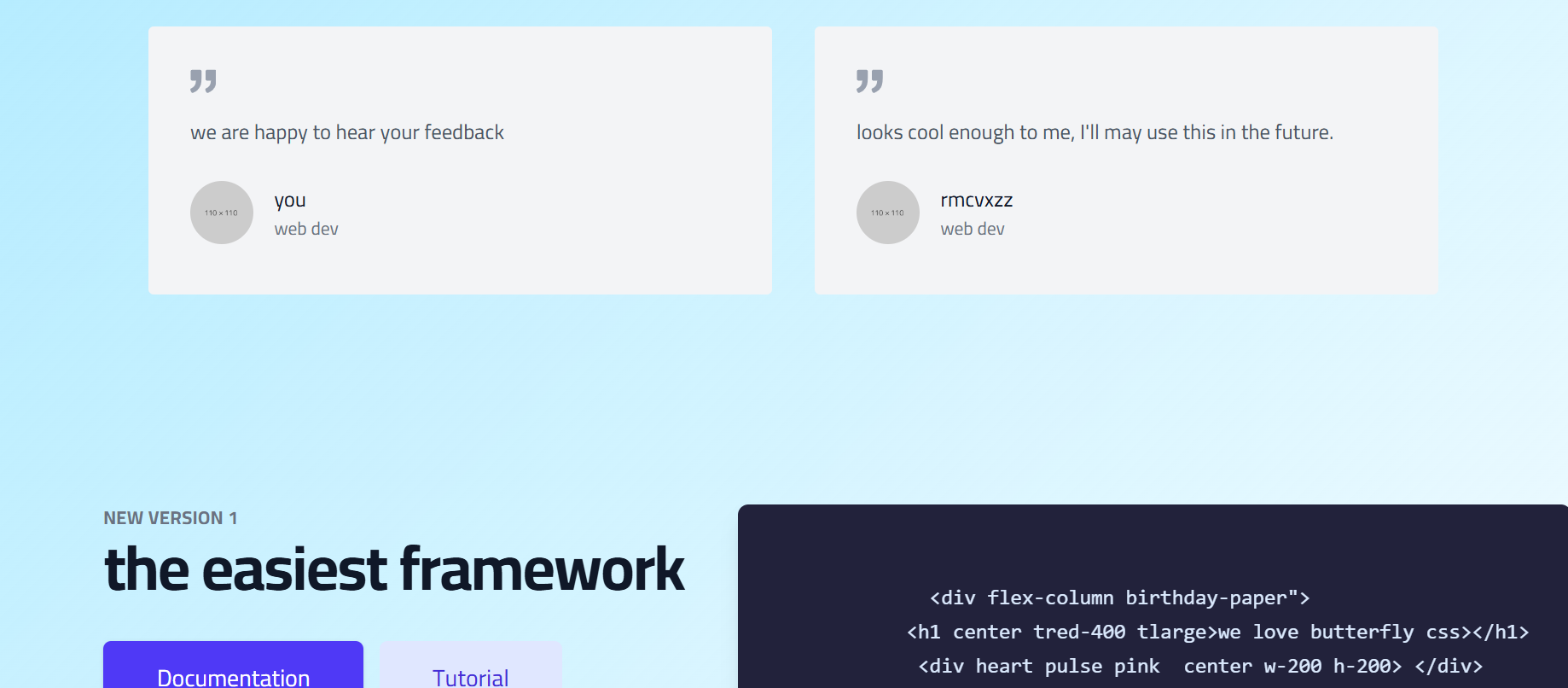 나비 CSS 2500 속성 프레임 워크 - #CSS #Frontend #WebDev #Clippath #Animations 미디어 3