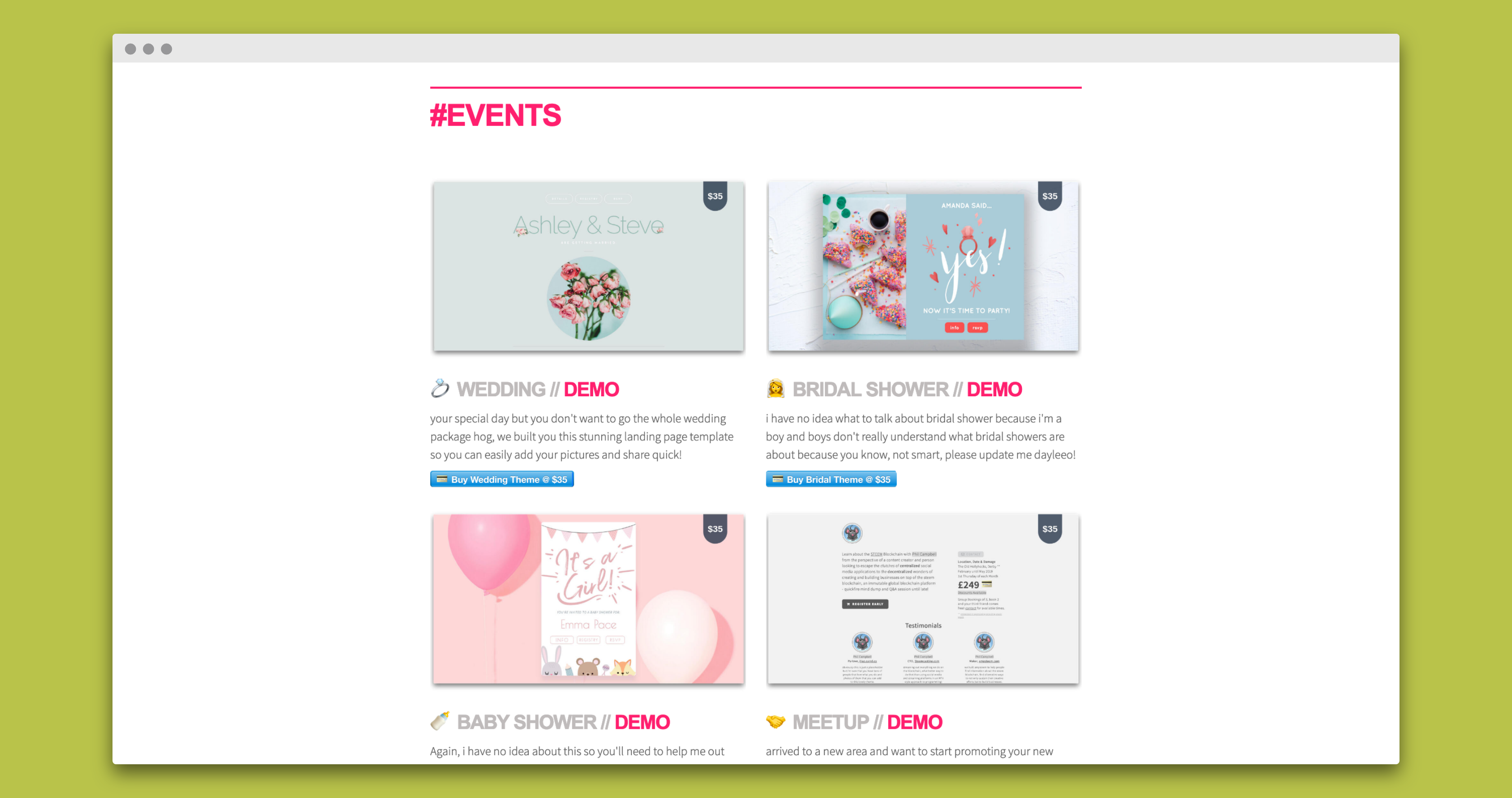 ihaz carrds themes gallery image
