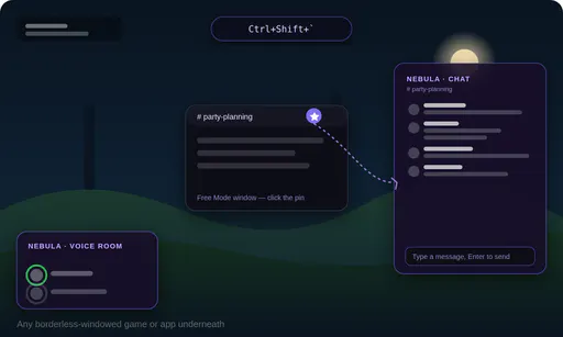Nebula screenshot