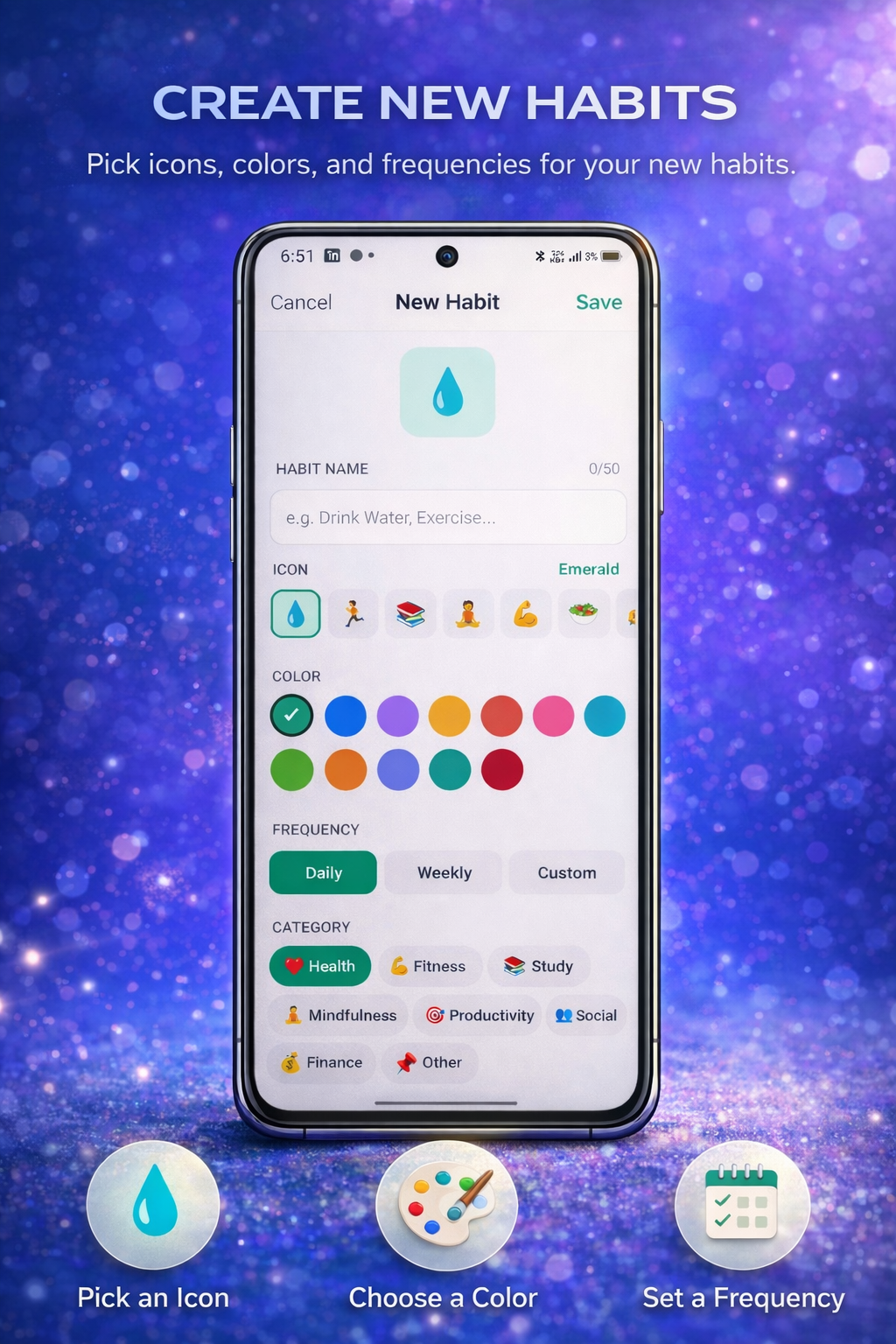 Habit Tracker – Focus gallery image