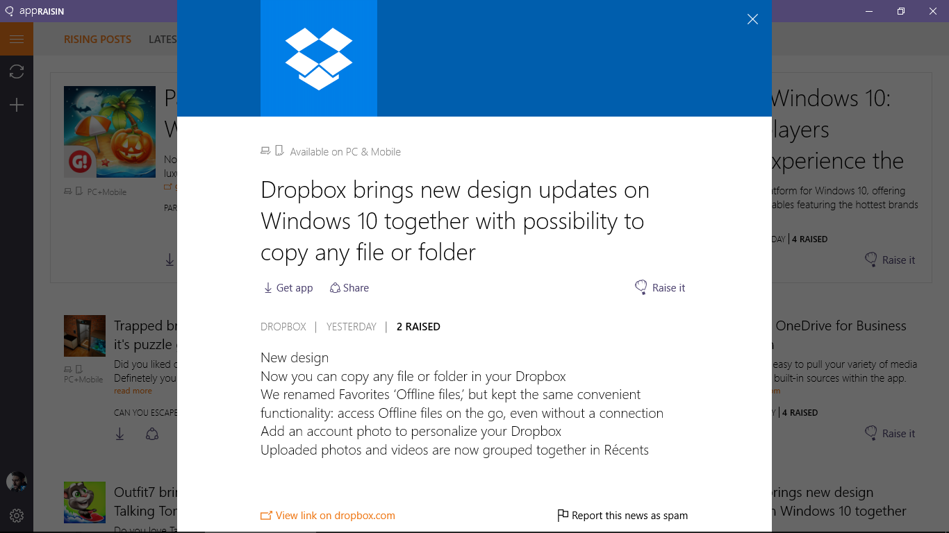 AppRaisin gallery image