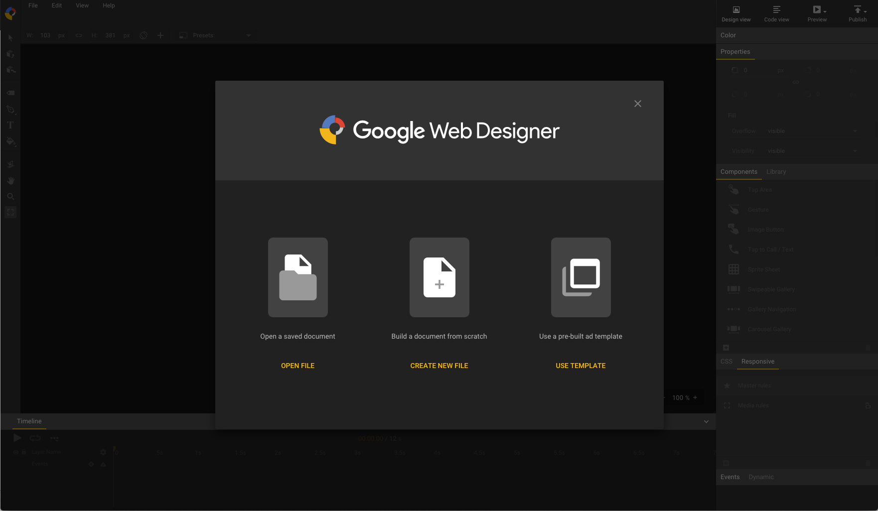 google web designer