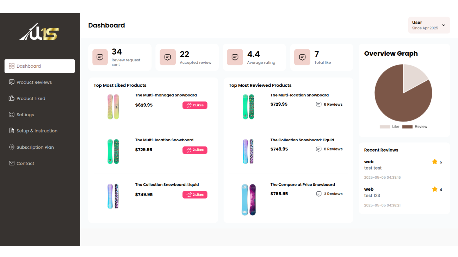 WTS -Like, Rating & Review - All-in-One-Rating-Review-App zur Steigerung des Umsatzes Medien 3