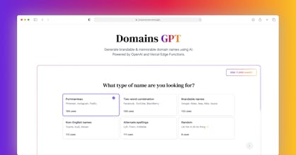 DomainsGPT gallery image