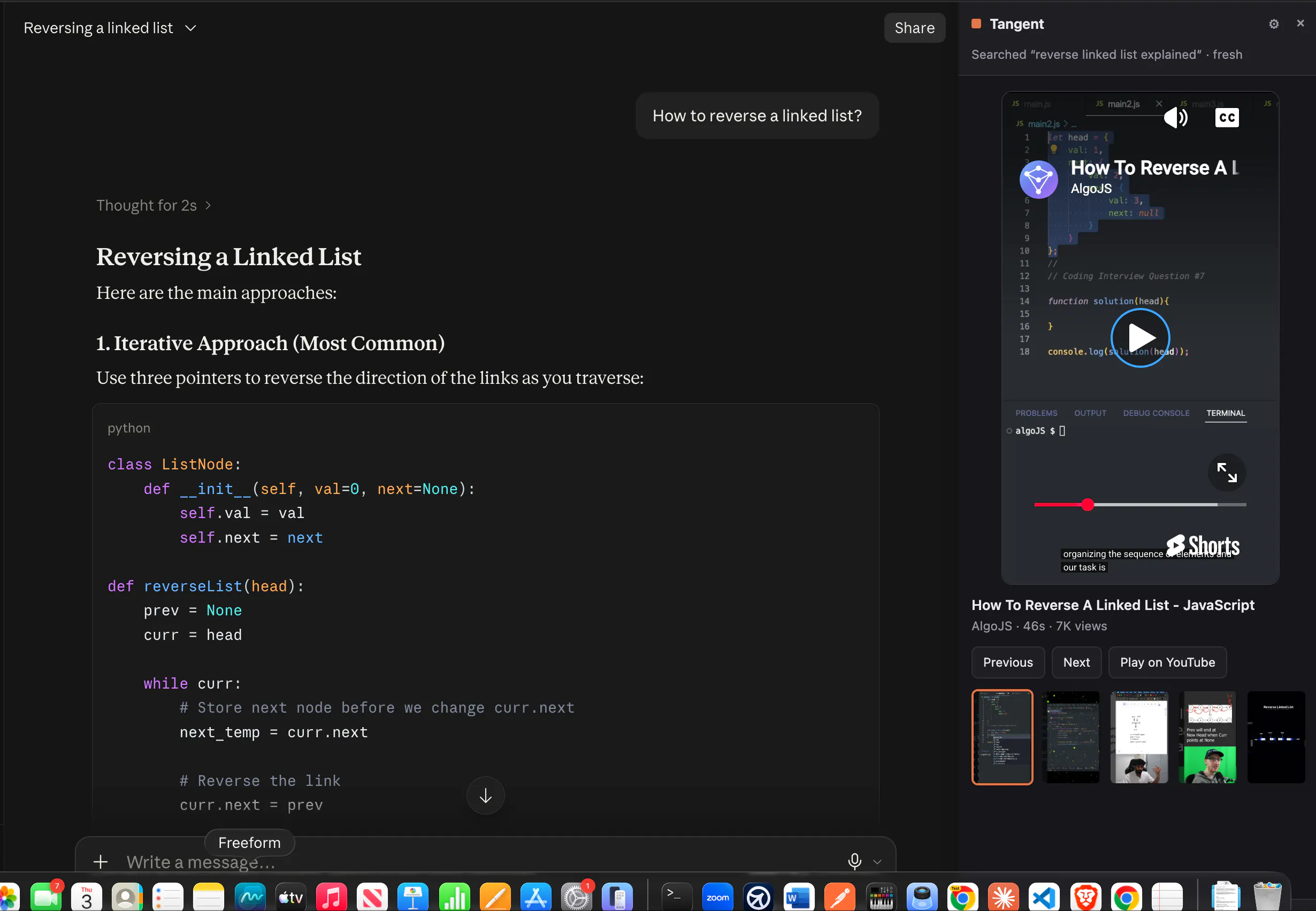Tangent — Explainers for AI Chats 截图 3