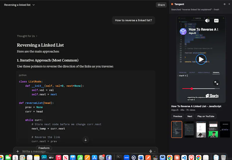 Tangent — Explainers for AI Chats screenshot 4