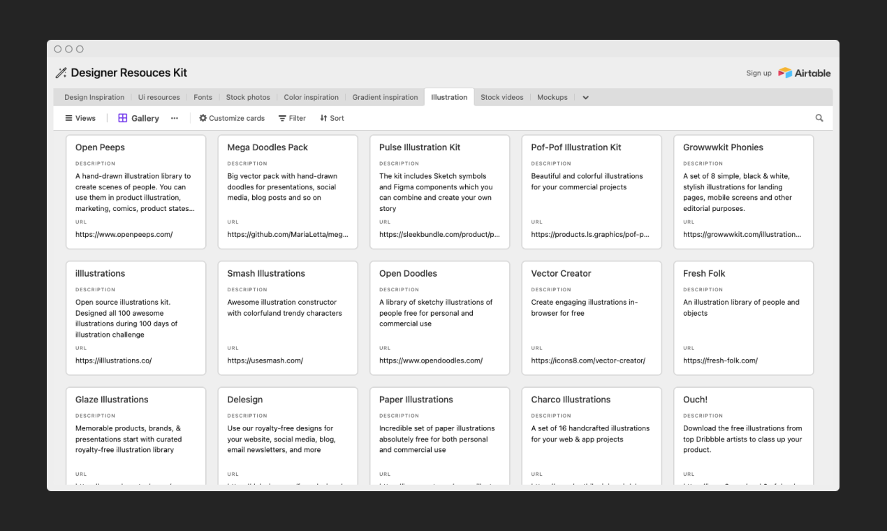 Média Kit de ressources de conception gratuit 5