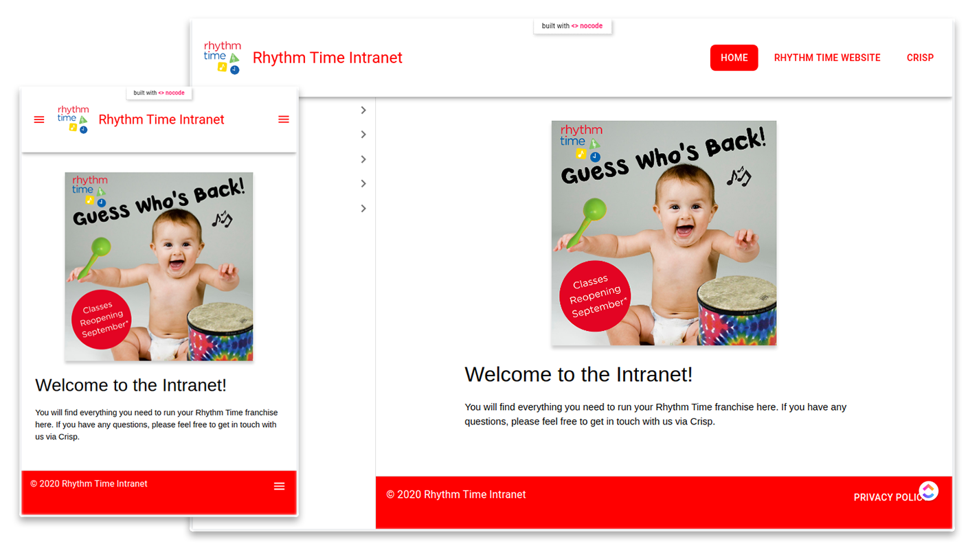 Nocode gallery image
