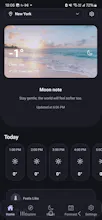 Minimal Moon Weather — Web gallery image