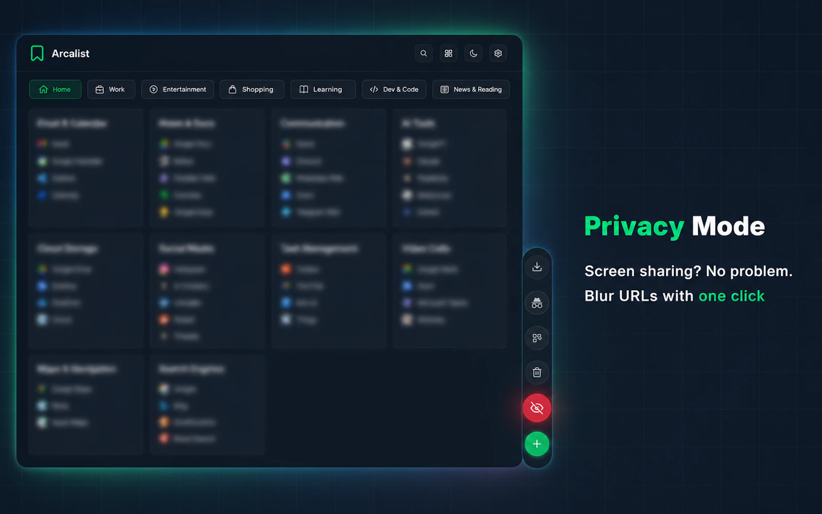Arcalist screenshot 2