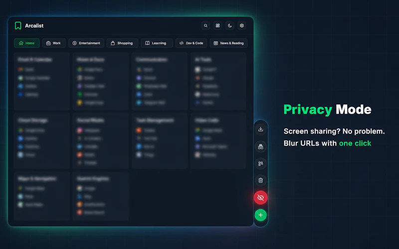Arcalist screenshot 2
