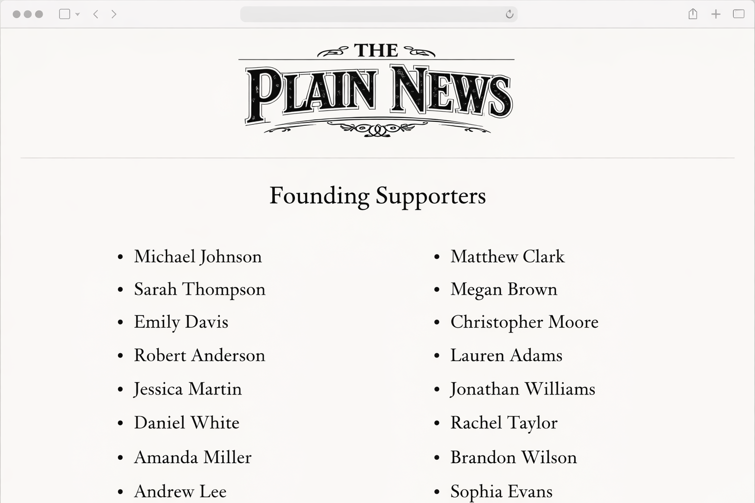 The Plain News media 3