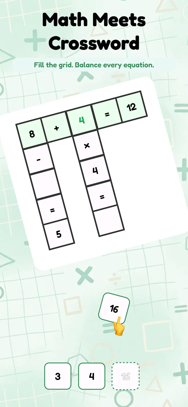 Mathrid - Number Crossword screenshot 2