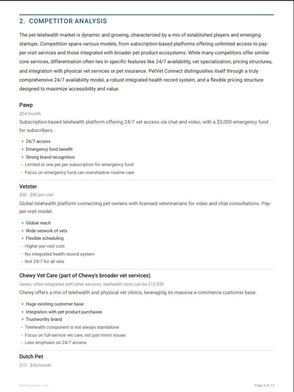 BizPlan Genius gallery image