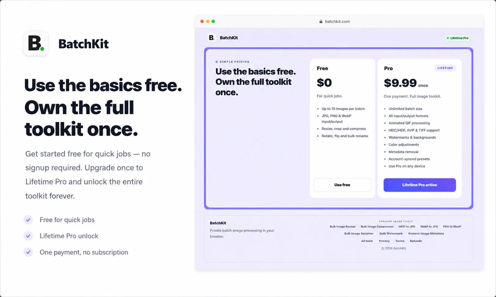 BatchKit — Batch Image Toolkit gallery image