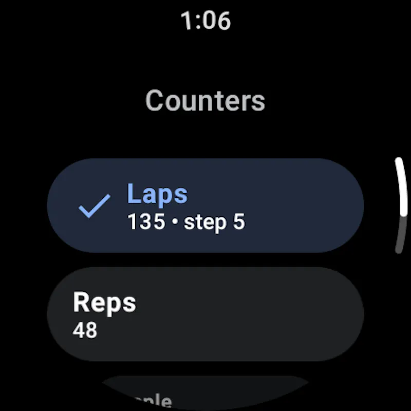 Tally Counter App for Wear OS screenshot 6