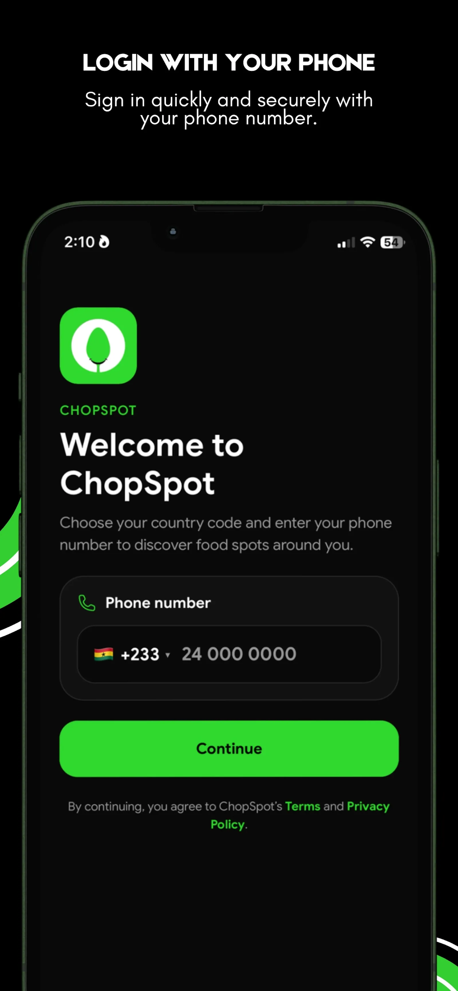 ChopSpot screenshot 1